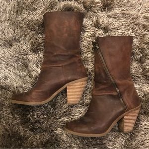 Adam Tucker heeled boots - worn once!